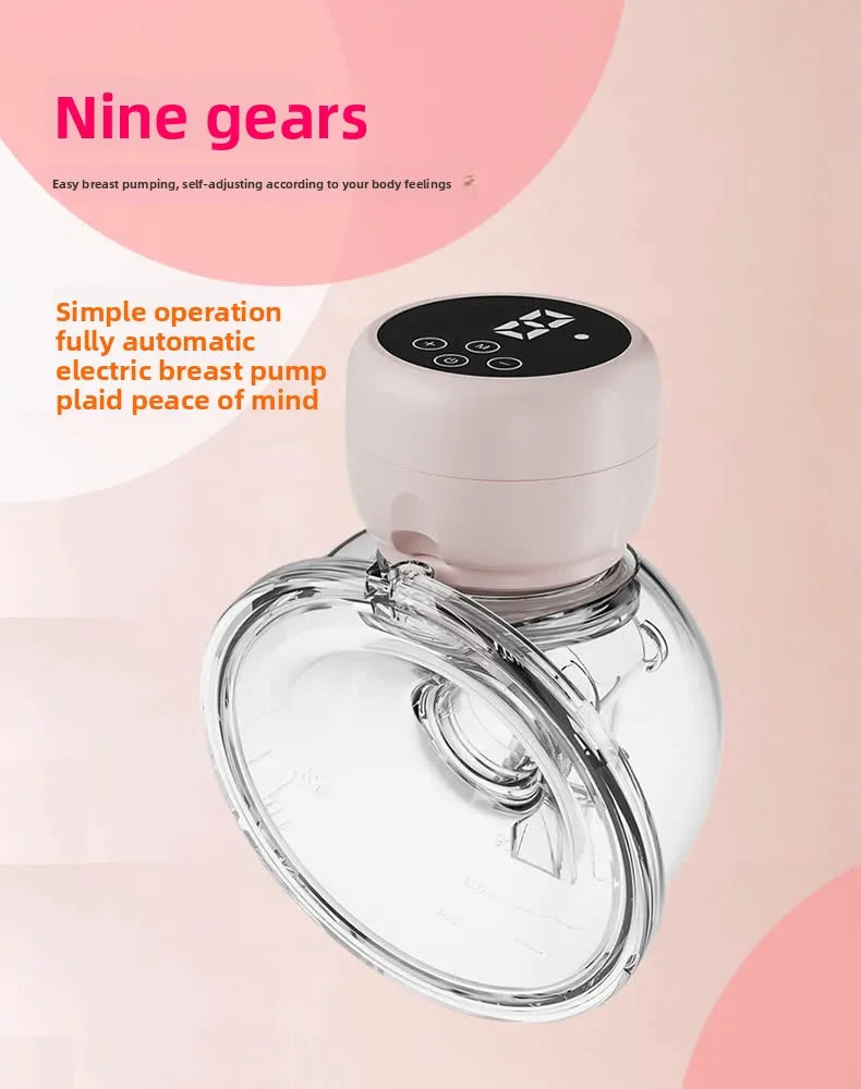 Wearable Electric Breast Pump Painless Double-Sided, Fully Automatic, Hands-Free Breast Collector for Breastfeeding Accessories