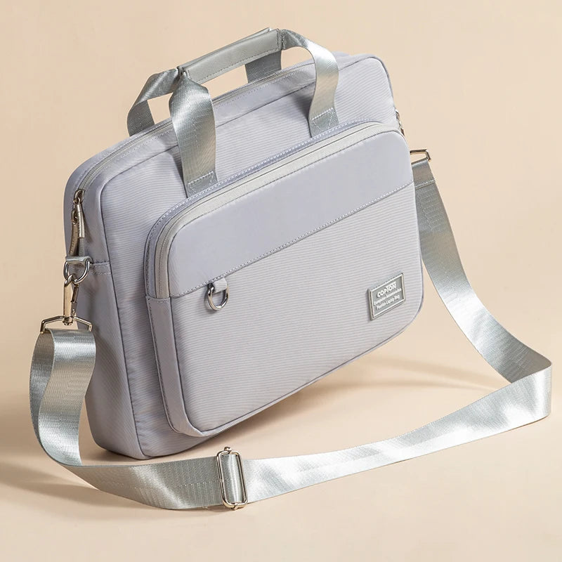 Laptop Shoulder Bag 13.3 15.6 inch for Women Notebook Briefcase Handbag for Macbook Pro 14 16 M4 M3 Air 15 Huawei Xiaomi Dell HP