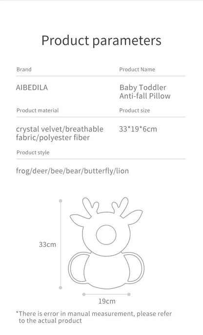 AIBEDILA Newborn Head Back Protector Baby Protect Pillow Learn Walk Headgear Prevent Injured Safety Pad Prevention Fall Pillows