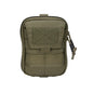Tactical EDC Molle Pouch Waist Pack Utility Pouches Multifunction Double Zipper Waist Bag Hunting Tool Pouch