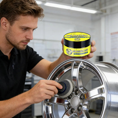 Car Alloy Wheel Rim Scratch Repair Paste Auto Wheel Scratch Remover Oxidation Polishing Paste Restore Gloss for Car SUV RV Truck