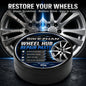 SIKEZHAN 80g Car Wheel Hub Repair Paste,Scratch & Oxidation Remover, Color Restorer and Polish Wax for Alloy Chrome Rims & Tires
