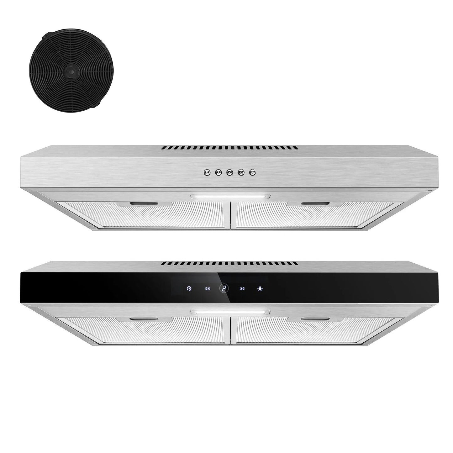TopStrong 60cm Under-Cabinet Exhaust Air Recirculating  LED Extractor Hood TF2360A3-AC-12