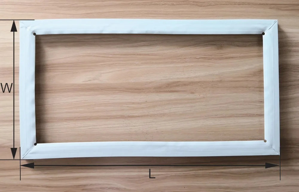 3m Custom repairwares refrigerator magnetic door seal on dual zone wine cooler freezer