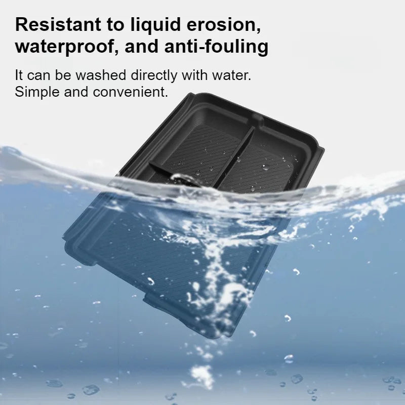 For Leapmotor C10 2024-2026 Center Console Lower Storage Box Armrest Storage Tray Organizer Auto Case Car Interior Accessories