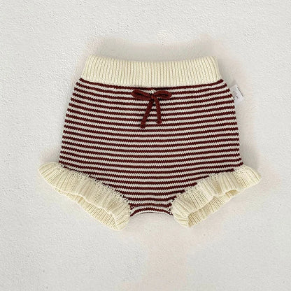 2025 New Autumn Toddler Baby Girl Clothes Set 0-3Yrs Infant Baby Girls Clothing Suit Long Sleeved Cardigan Sweater+PP Shorts