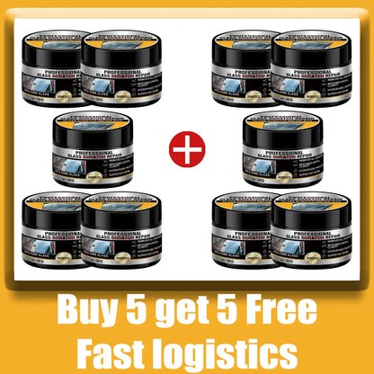 Glass Scratch Repair Wax Multi-Purpose Polishing Cream No Residue Car Window Glass Lens Deep Scratch Remover Protective Coating