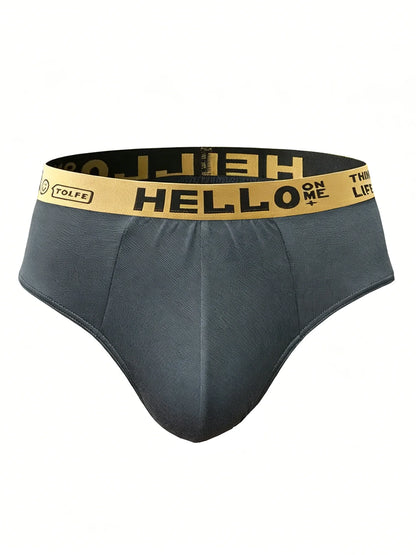 5Pcs Men's Underwear Summer Men Briefs Male Large Size XS-XL Boy Comfortable Solid Underpants Fungi-Proofing Men Panties