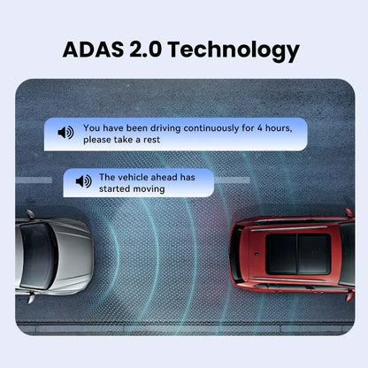 DDPAI Dash Cam Z50 Pro 4K UHD 3"IPS Display Built-in GPS ADAS Dual-channel Car DVR Wi-Fi 24H Parking Monitor Dash Car Camera
