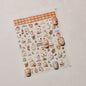 Colorful Balloon Cute Puppy Flower Cherry Bowknot Love Happy Dog Animal Self Adhesive Nail Art Sticker Decoration Manicure Decal