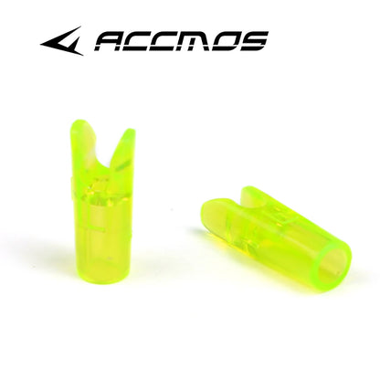 60pcs DIY Plastic Arrow Pin Nocks Size L And Size S For ID4.2mm ID6.2mm 3.2mm  Arrow Shaft Archery Accessory