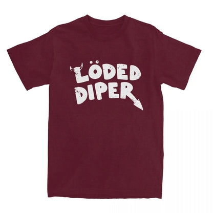 Men t-shirt LODED DIPER DIARY OF A WIMP KID tshirt male brand teeshirt men summer cotton t shirt
