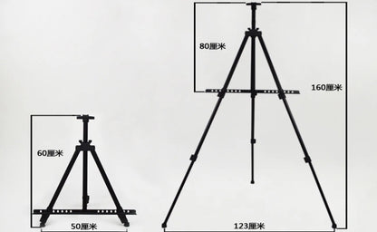 Portable Adjustable Metal Sketch Easel Sketch Drawing folding aluminum easel For Artist Art Supplies Stand With Bag Outdoor