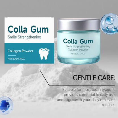 Collagen Tooth Powder Brighten Teeth Soothe Gum Removing Dental Plaque Fresh Breath Relieve Dental Caries Oral Care Teeth Powder