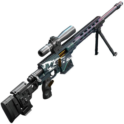 93CM MSR Shell Ejecting Sniper Toy Gun - Realistic Bolt Action & Shell Ejection, Perfect for Outdoor Battles & Cosplay