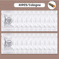50/40/30/20/10pcs Car Air Freshener Supplement 7 Pcs/Lot Solid Car Perfume Car Air Conditioner Vent Auto Ocean Refill Air Outle