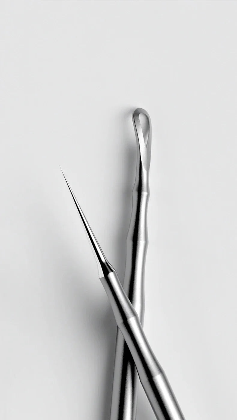New 1pcs German Ultra-fine Cell Pimples Blackhead Whitehead Clip Beauty Salon Special Remove Acne Fat Particles Needle Tool