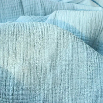 Double Gauze Cotton Muslin Fabric by the Meter for DIY Craft & Sewing Material Like Dress Towel Cheesecloth Table Runner Fabrics