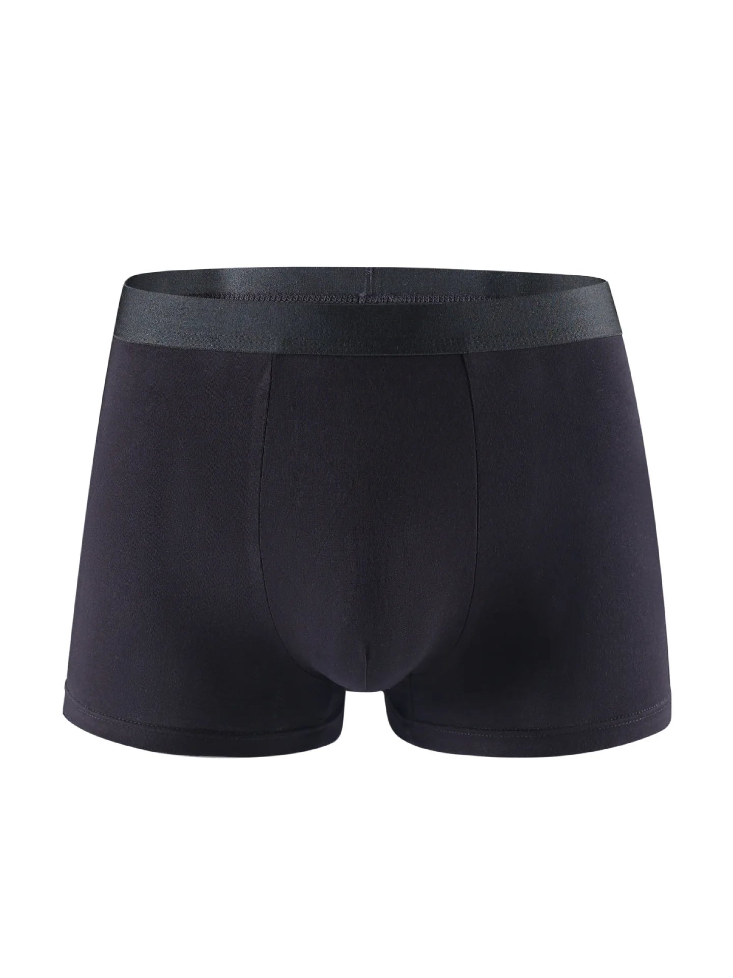6 Pieces Bamboo Fiber Men's Underwear Solid Color Simple Men Boxer Shorts High Quality Fabric Knickers Soft Breathear Panties