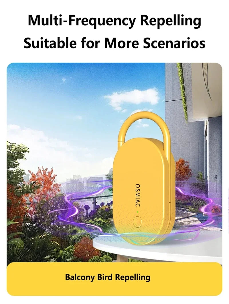 Car Ultrasonic Repeller Rechargeable Mosquito Mouse Rat Deterrent Anti Pest Control Lock Head For Home Vehicle Camping Hot New