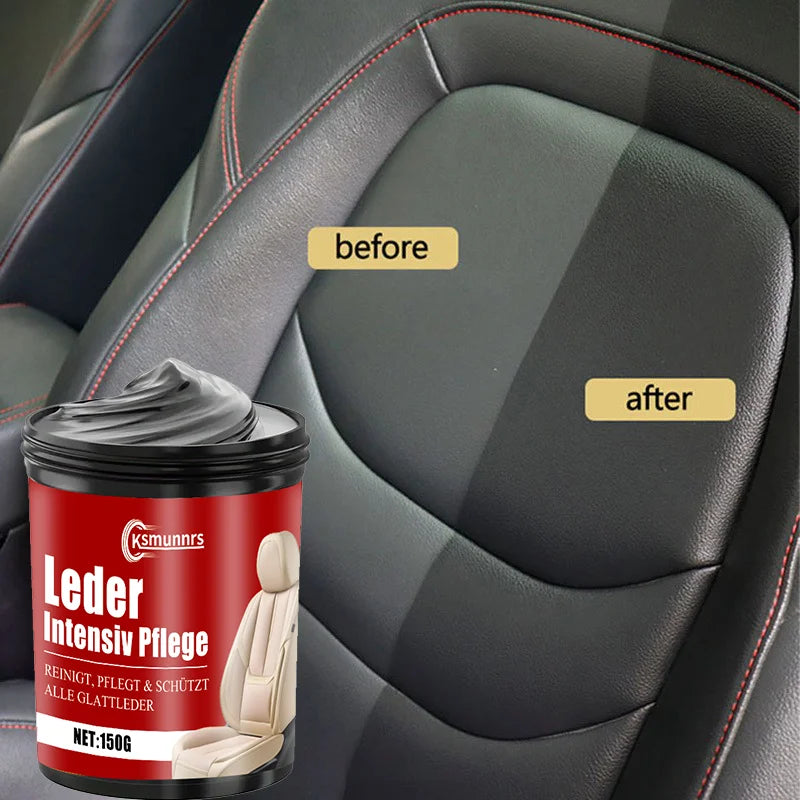 Car Plastic Parts Ceramic Coating Refurbishing Agent, Car Black Interior Dashboard Wax Repair and Polishing Paste, Whitening and