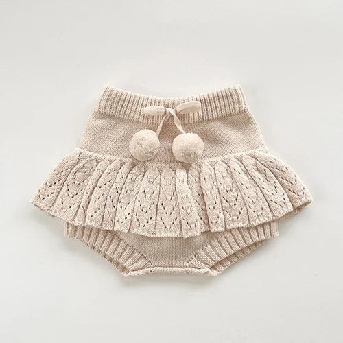 2025 New Autumn Toddler Baby Girl Clothes Set 0-3Yrs Infant Baby Girls Clothing Suit Long Sleeved Cardigan Sweater+PP Shorts