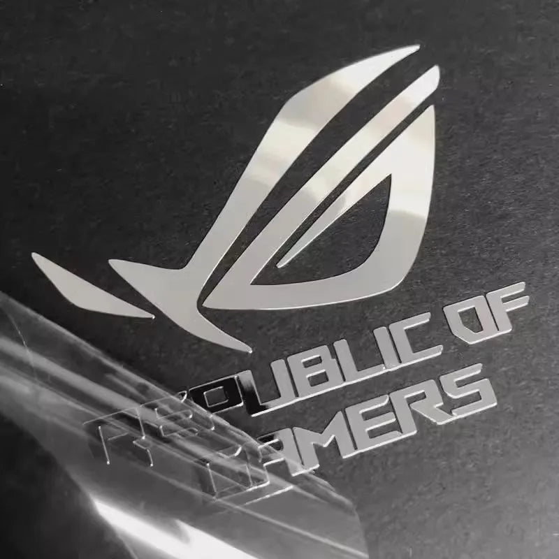 Asus ROG player Country Metal sticker Asus mobile phone laptop tablet shell metal sticker