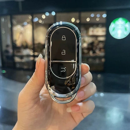 TPU Car Key Case Fob for Leapmotor T03 C10 C11 C16 C01 B10 B01 B05 S01 NFC Card Keychain Remote Cover Shell Accessories