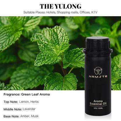 NAMSTE 100ML Glory Upgrade Concentrated Perfume Essential Oil For Electric Diffuser Device Pure Plant Extract Aromatic Oasis