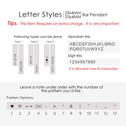 EManco Stainless Steel Long Engraved Necklace Double Pendant Name Personalized Engraved Necklace Birthday Gift