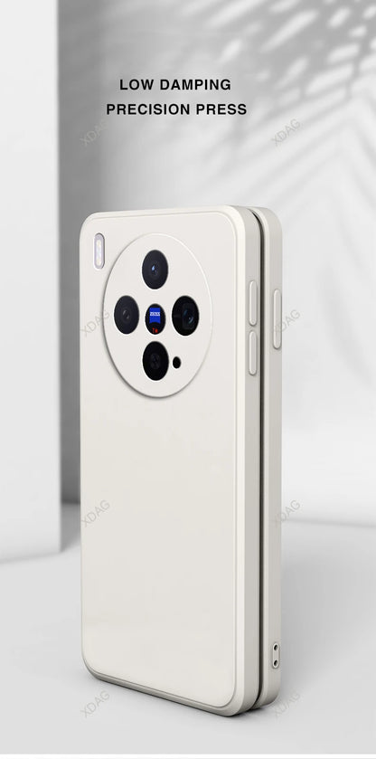 Soft Silicone Classic Case for VIVO X300 5G X300 Pro 5G Original Square Liquid Camera Protection High Qualtiy X300Pro Back Cover