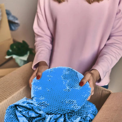 Hot Sellers Blue 50cm honeycomb paper for Cushioning, Crash Protection，gift packaging，transport packaging Etc
