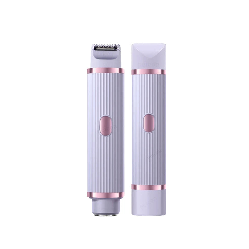 Electric Razor for Women Bikini Underarm Lady Facial Razor Waterproof Double Head Hair Removal Epilator Electric Female Trimmer