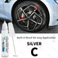 For BYD SEAL Touch Up Paint Wheel Repair Kit Quick And Easy Wheel Scratch Repair Rim Paint For Car Wheel Repair Silver Black