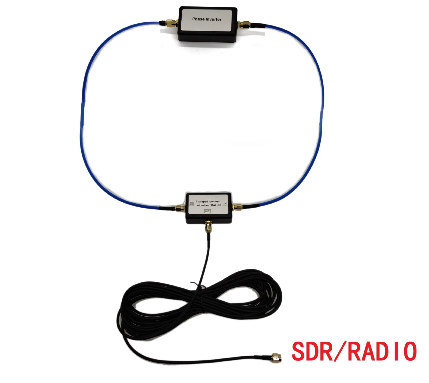 Magnetic Antenna Portable YouLoop 250mW Passive Magnetic SMA/BNC/3.5MM Audio Low Loss Broadband For HF and VHF