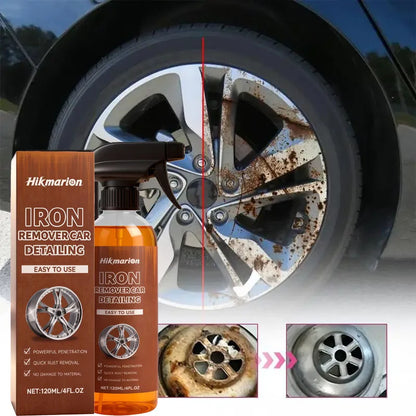 Metal Rust Remover & Protective Spray for Auto Parts Wheels Rims Chassis Metal Anti-Rust Repair Fast Acting to Paint Surface