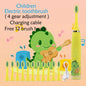 Kids Sonic Electric Toothbrush Rechargeable Smart Timer Colorful Cartoon Teeth Whitening Portable USB Charging  Tooth Brush