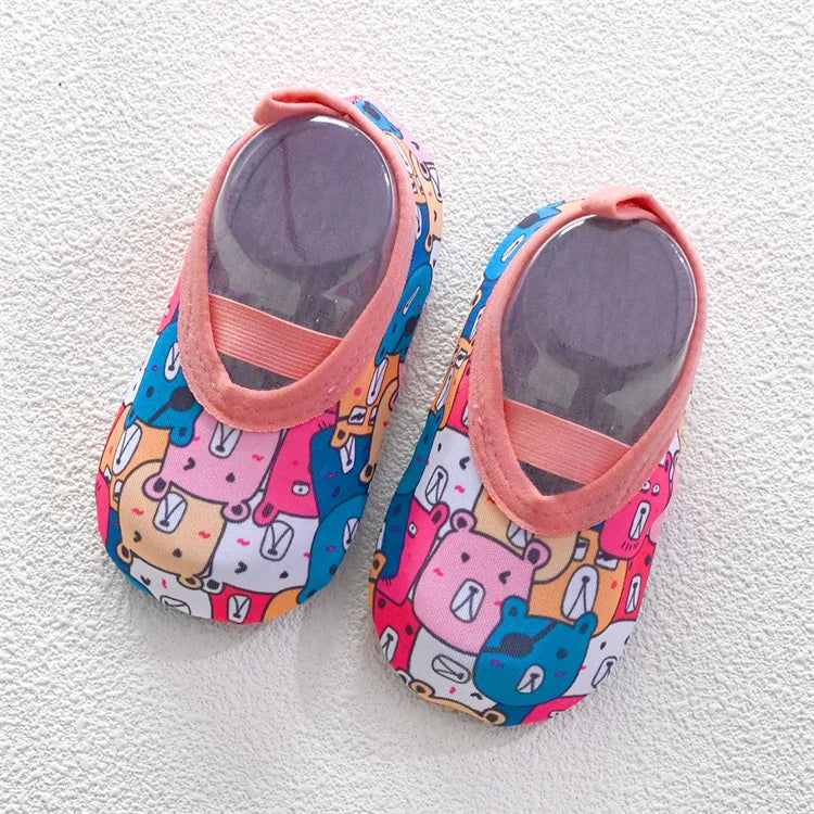 Toddler Shoes For Boys Girls First Walkers Spring Baby Sport Floor Home Indoor Outdoor Shoe Cute Print First Walker 6M-3Years