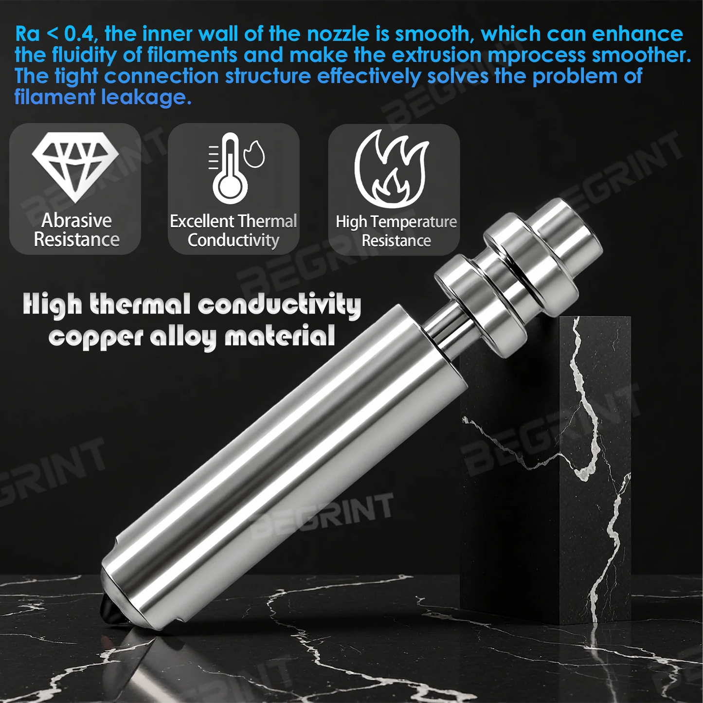 Upgrade Anycubic Kobra X Hotend Durability Bimetallic Nozzle For Anycubic Kobra X 0.2/0.4/0.6/0.8mm 3D Printers Accessories