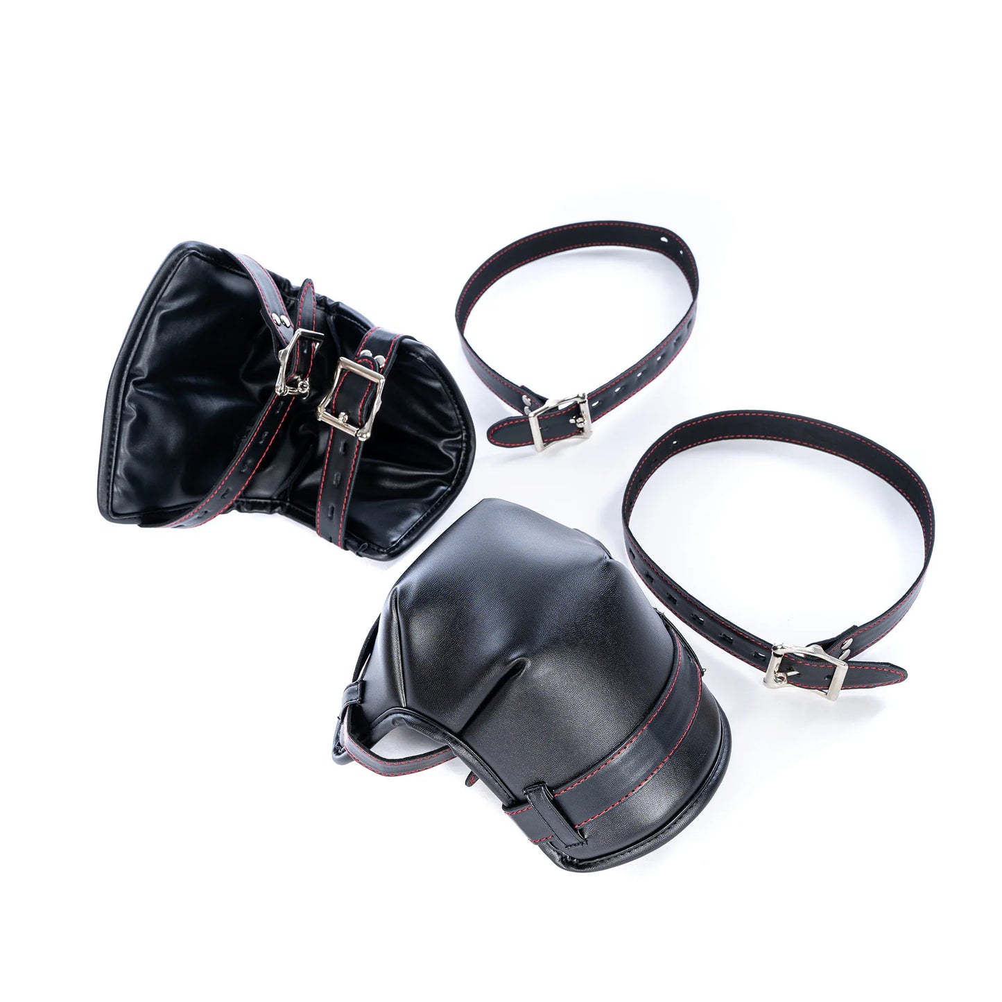 Leather Soft Padded Knee Elbow Pad Dog Paw Crawl Gloves Pup Toys Fetish BDSM Bondage Dog Slave Roleplay Sexy Costume Accessories