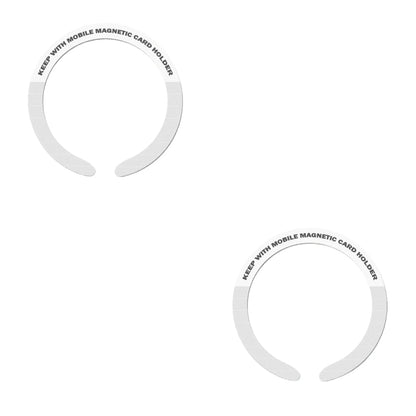 1PC/3PC/5PC Stainless Steel Universal Magnetic Metal Plate Ring For Magsafe Wireless Charger Iron Sheet Sticker Car Phone Holder