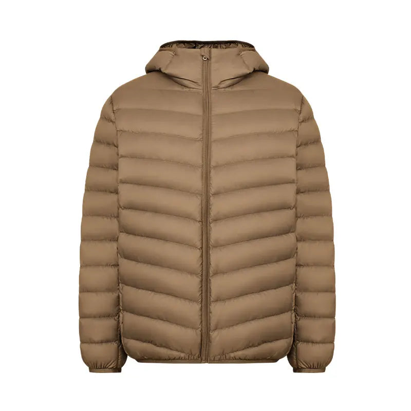 Man 90% Duck Down Hooded Jacket Winter Autumn Coat Men Ultra Light  Jackets Warm Outwear Parkas Outdoors Campaign Clothes