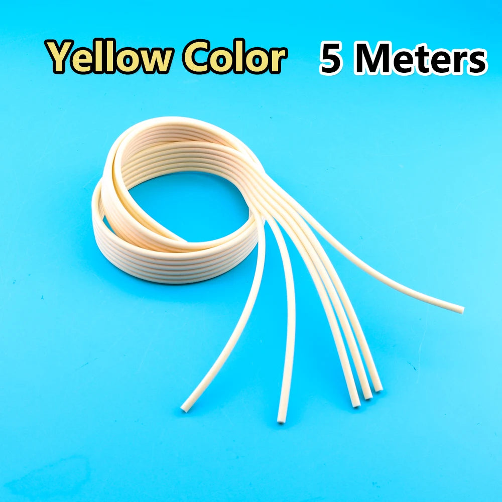 DTF UV Inkjet Printer Ink Tube 4*2mm 6 Rows CISS System Soft Pipe Silicone Corrosion Resisted Material Flexible Ink Hose Pipe