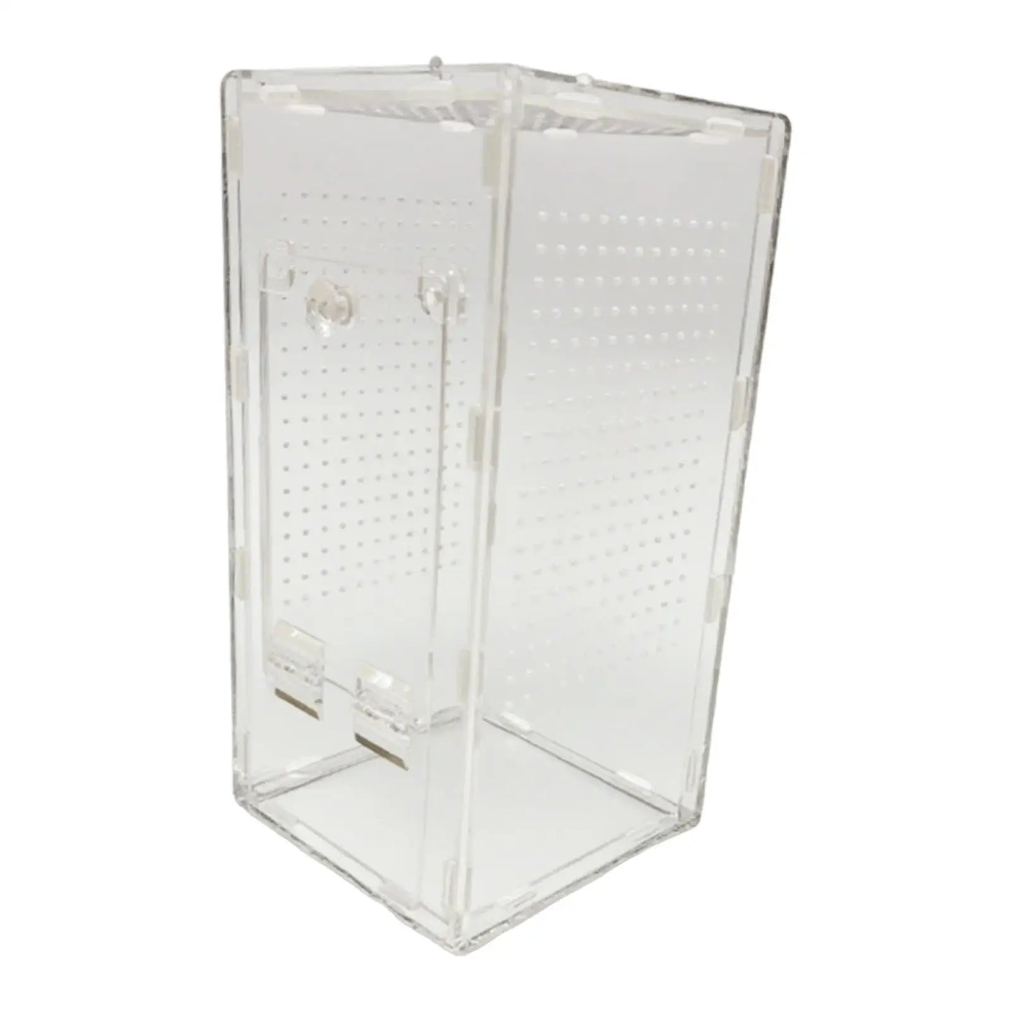 Acrylic Mantises Terrarium Clear Reptile Cage Vertical Habitat Container for Spiders and Pets