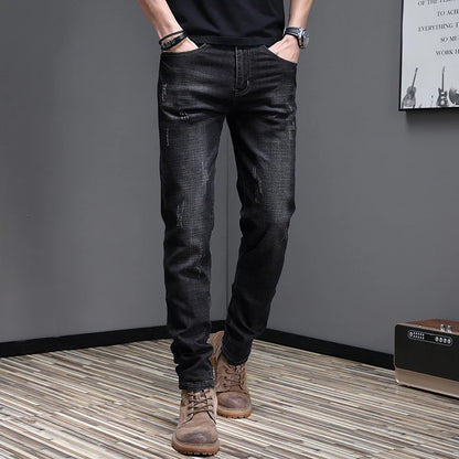 2026 Men's Slim Casual Street Classic Skinny Jeans Pencil Jeans Trendyy Stretch Style Comfortable Casual Fashion Versatile