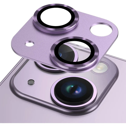 Metal Tempered Glass Camera Lens Protector Film Cover For iPhone 14 Plus 13 Pro Max 12 Mini 14Plus 14Pro 13Pro Phone Accessory