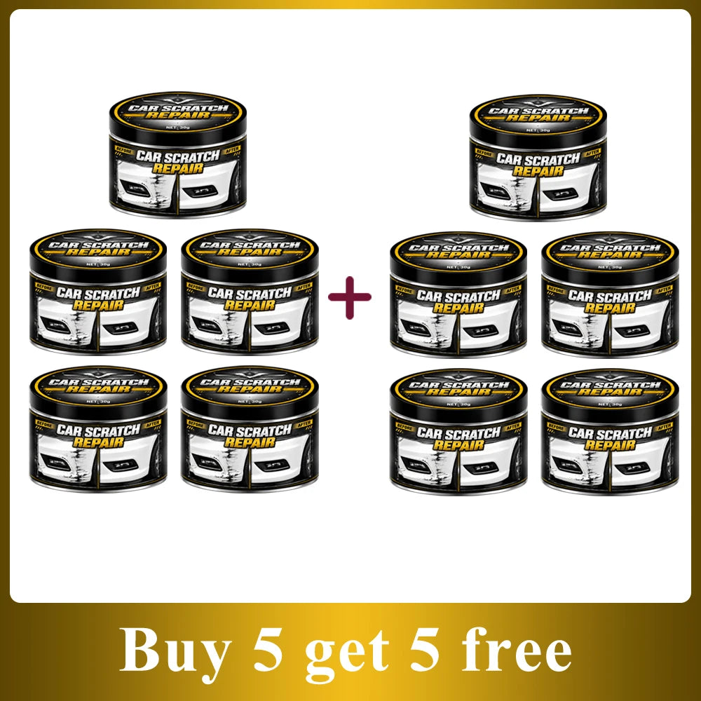 Car Paint Scratch Remover Paste Multi‑use Polishing Care Erase Minor Scratches Blemish Marks Vehicle Surface Paint Maintenance