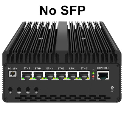 Topton Solid Firewall Mini PC Ultra 9 185H 7 155H 4x/2x 10G SFP 6*2.5G LAN Intel VPro Thunderbolt 4 2xNVMe Proxmox Home Server