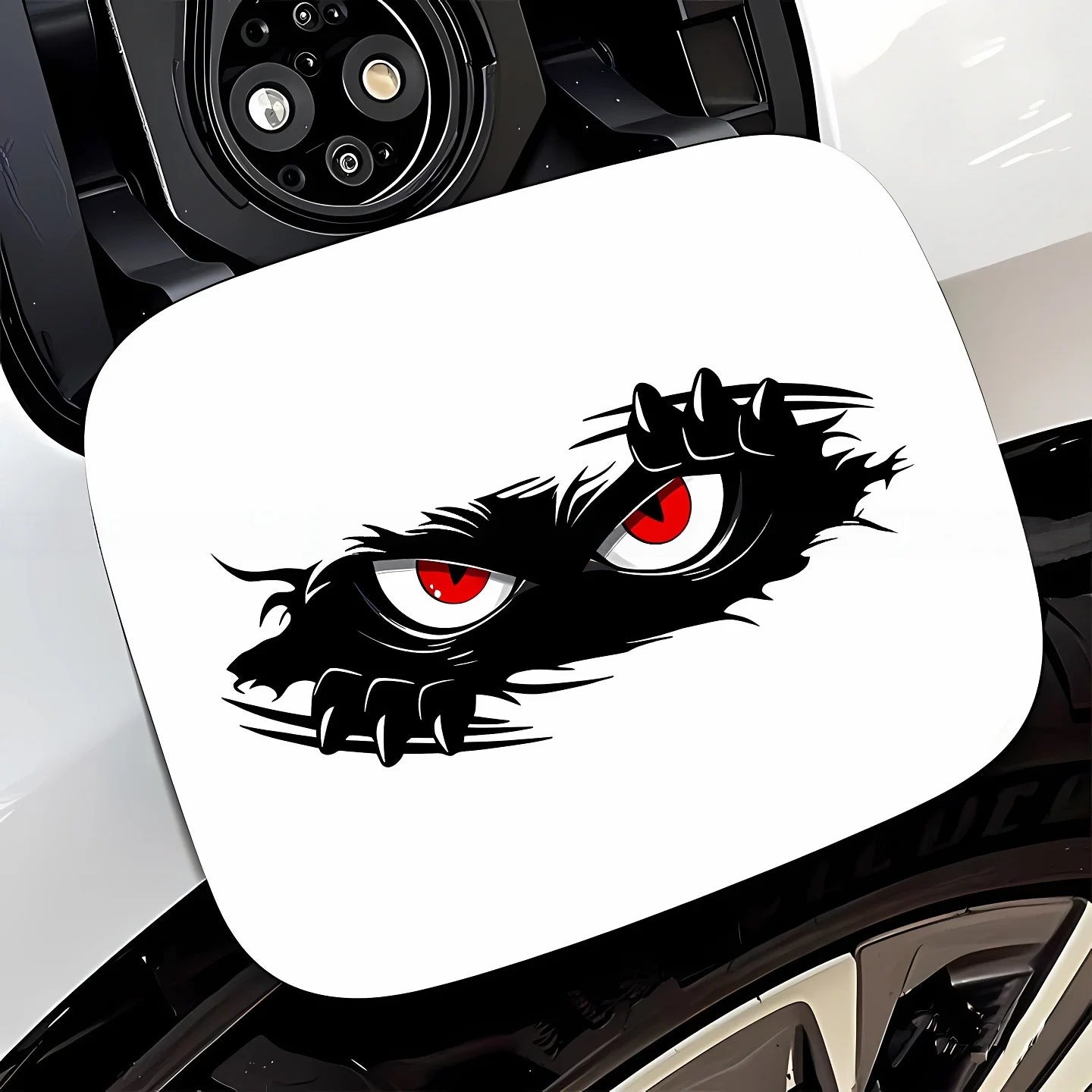 15cm Laptop Funny Monster Sticker Waterproof 3D Vinyl Self Adhesive Funny Anime Cute Auto Motorcyc Peeking Monsters Car Stickers