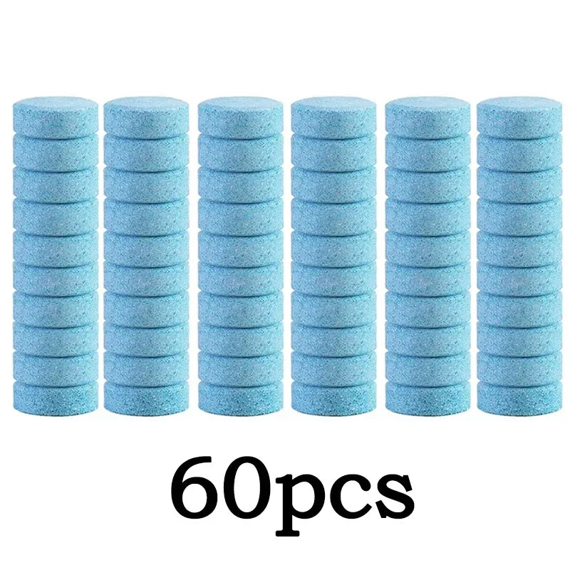 Car Windshield Cleaning Effervescent Multifunctional Glass Water Tablets Solid Cleaner Windshield Spray Car Wash Accessories